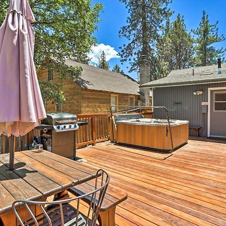 Big Bear Cabin With Deck And Hot Tub, Near Resorts! Big Bear Lake Dış mekan fotoğraf