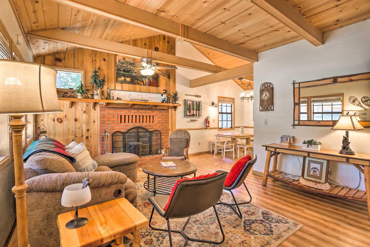 Big Bear Cabin With Deck And Hot Tub, Near Resorts! Big Bear Lake Dış mekan fotoğraf