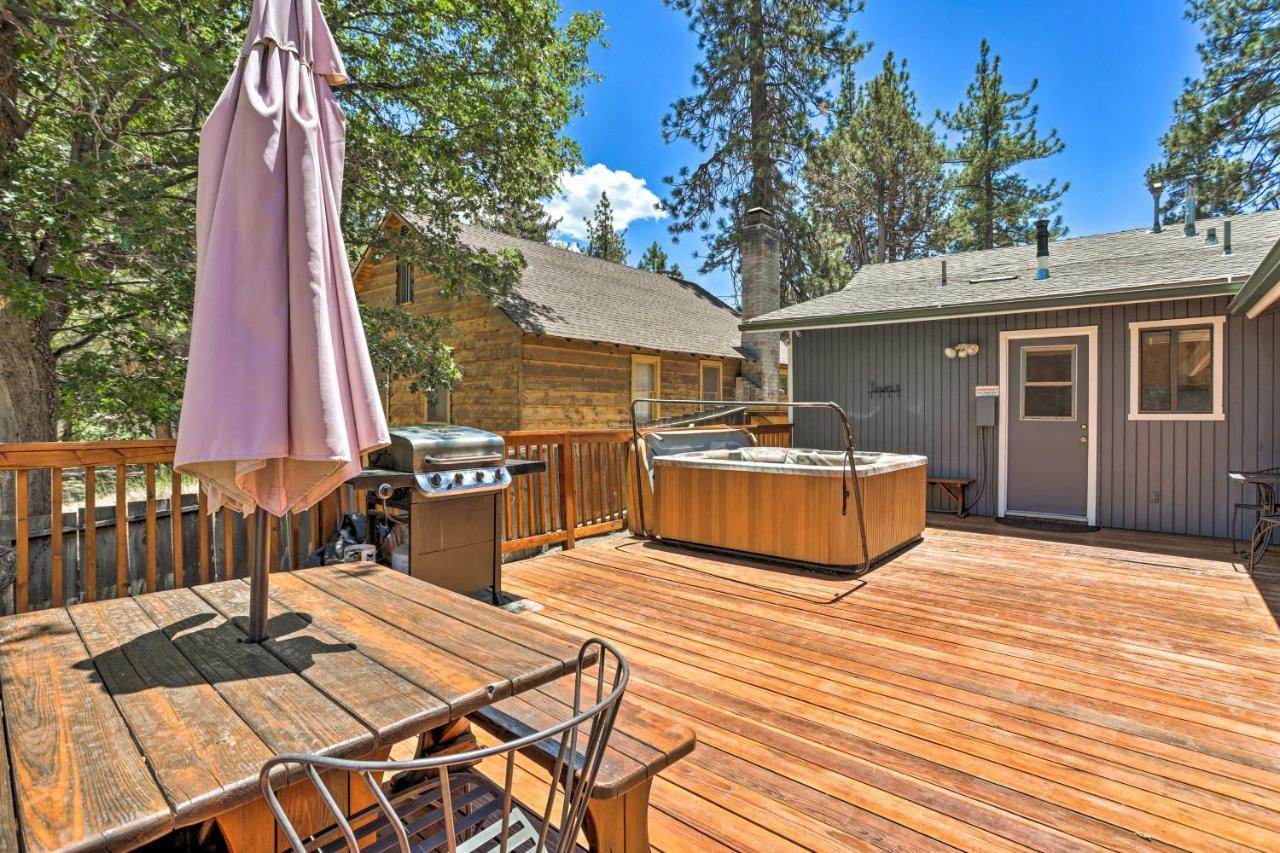 Big Bear Cabin With Deck And Hot Tub, Near Resorts! Big Bear Lake Dış mekan fotoğraf