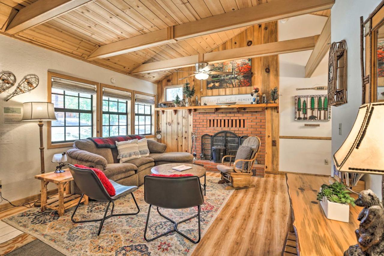 Big Bear Cabin With Deck And Hot Tub, Near Resorts! Big Bear Lake Dış mekan fotoğraf